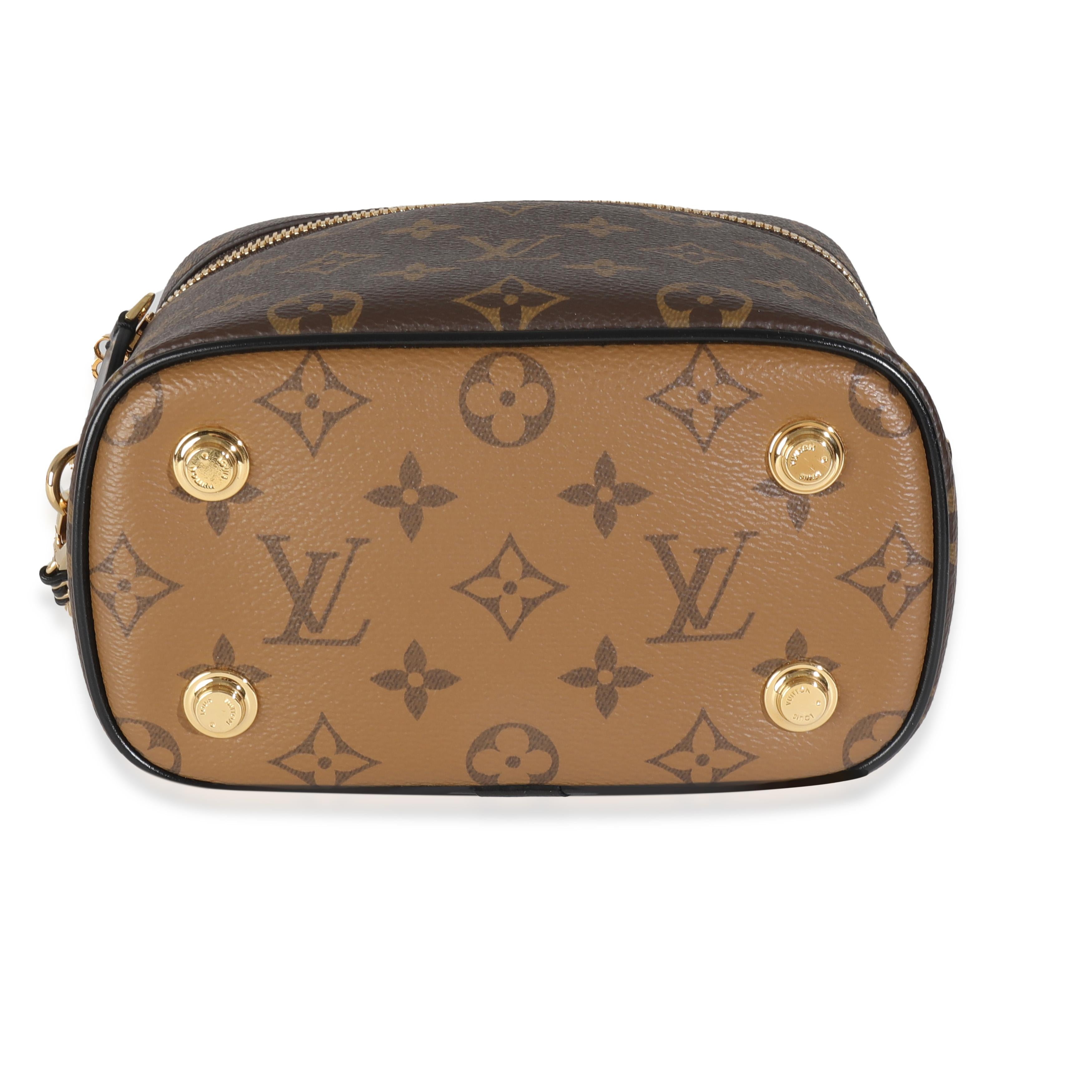 Vanity PM en toile inversée avec monogramme Louis Vuitton Excellent état - En vente à New York, NY
