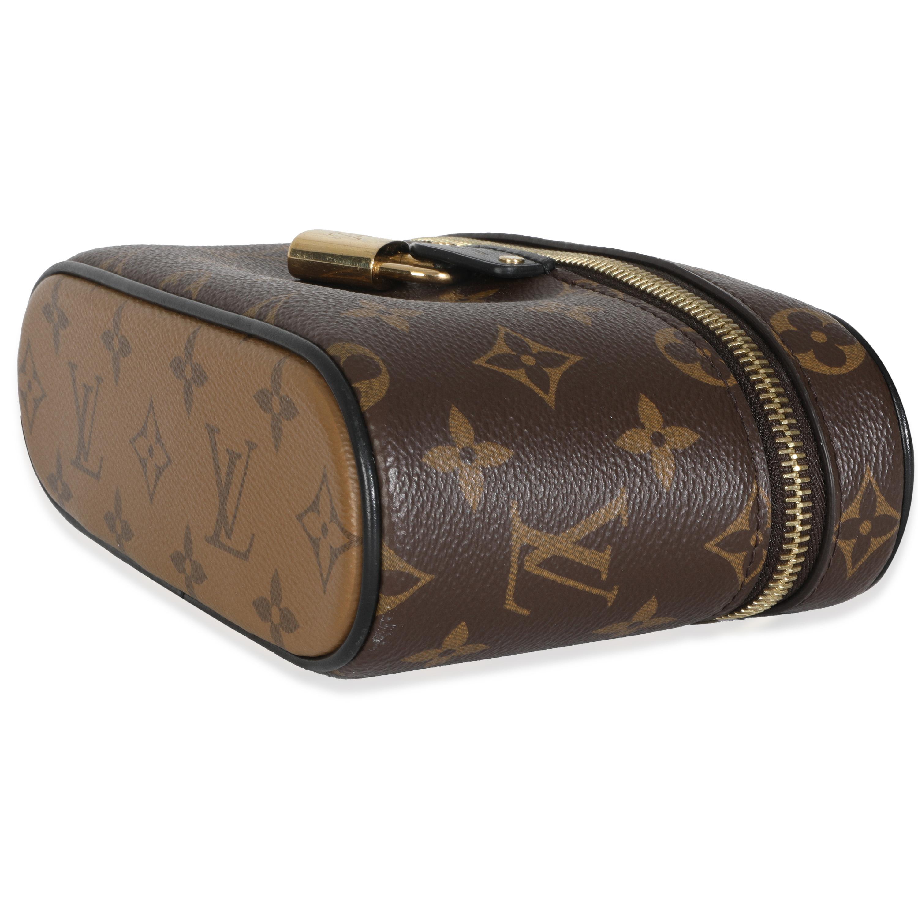 Donna Louis Vuitton Monogram Reverse Canvas Vanity PM in vendita