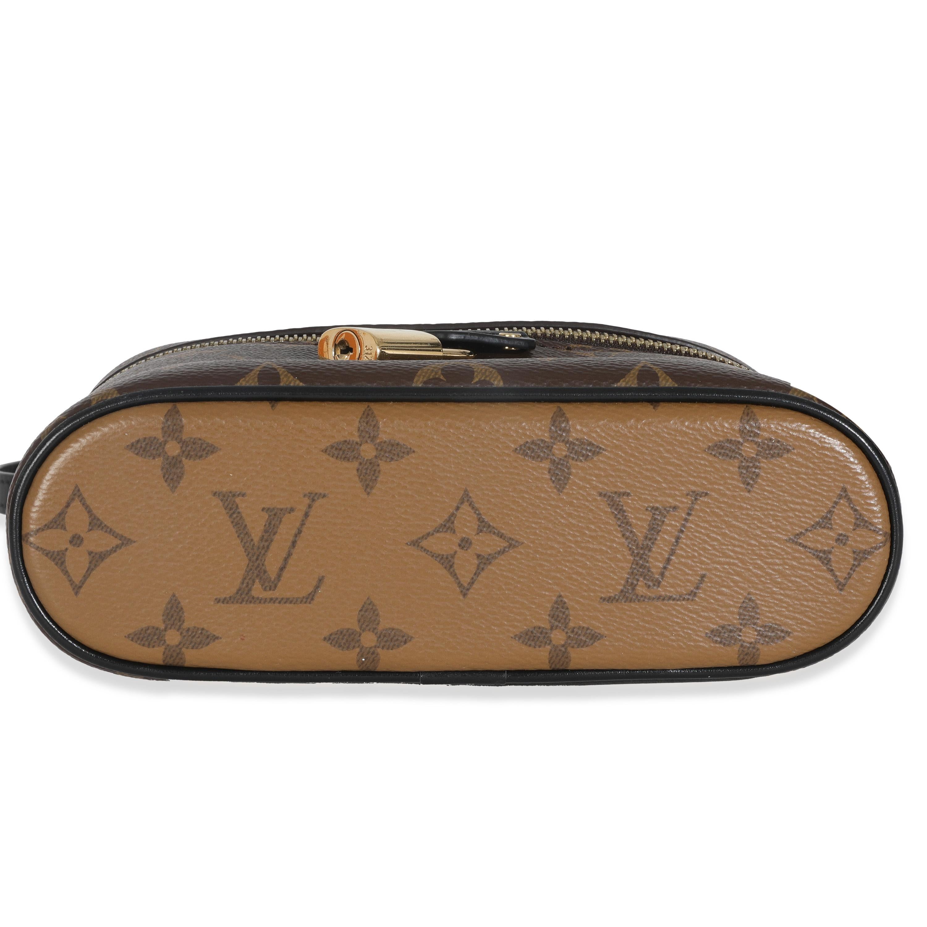 Louis Vuitton Monogram Reverse Canvas Vanity PM in vendita 3