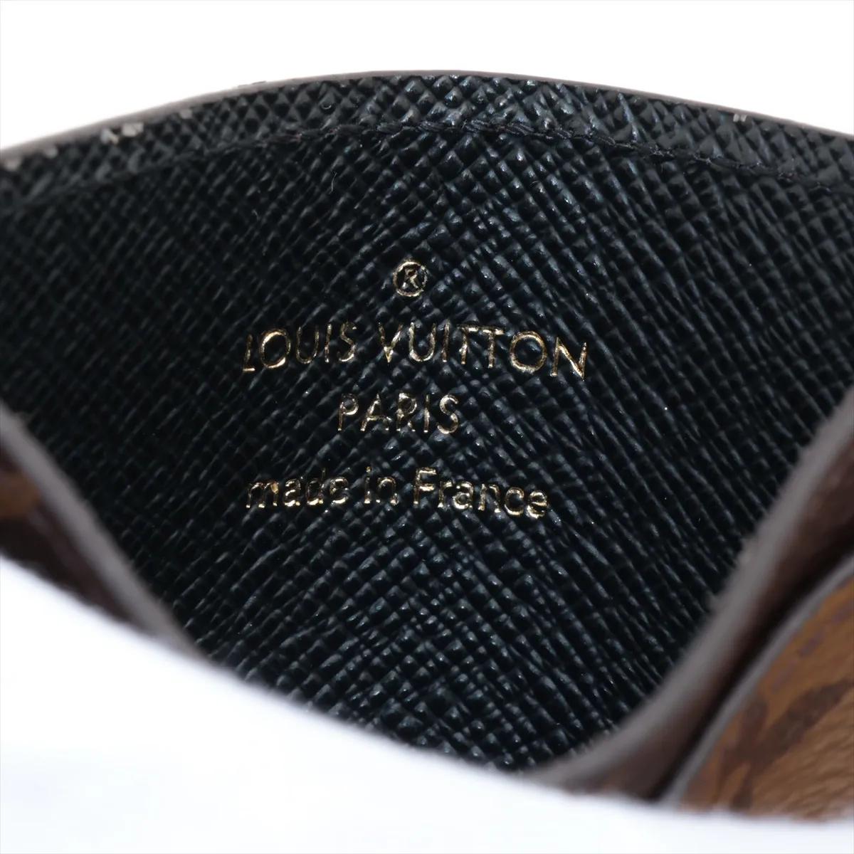 Louis Vuitton Monogram Reverse Card Case in vendita 2