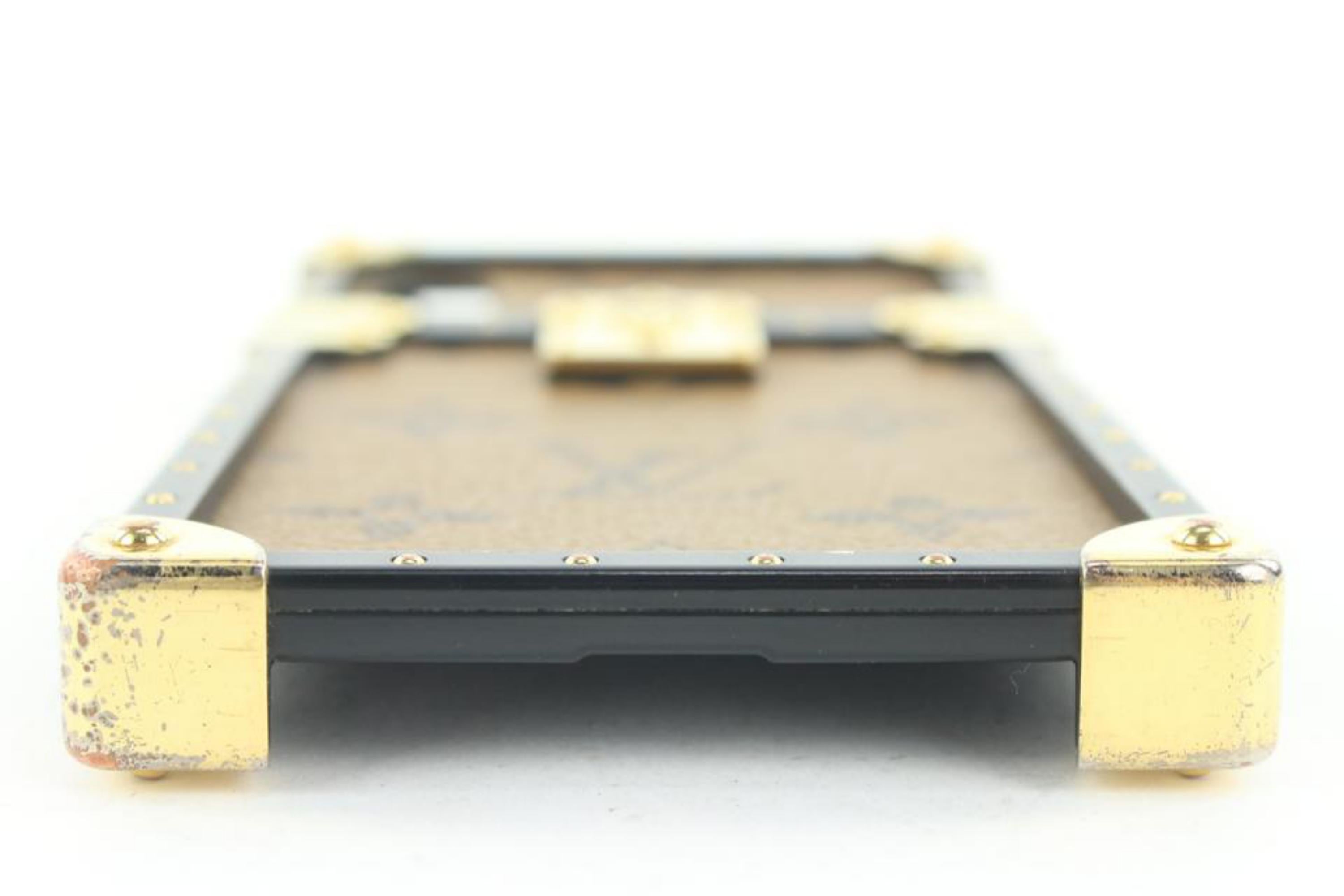 Louis Vuitton Monogram Reverse Eye Trunk iPhone X Xs Crossbody Phone Case 3V415L For Sale 7