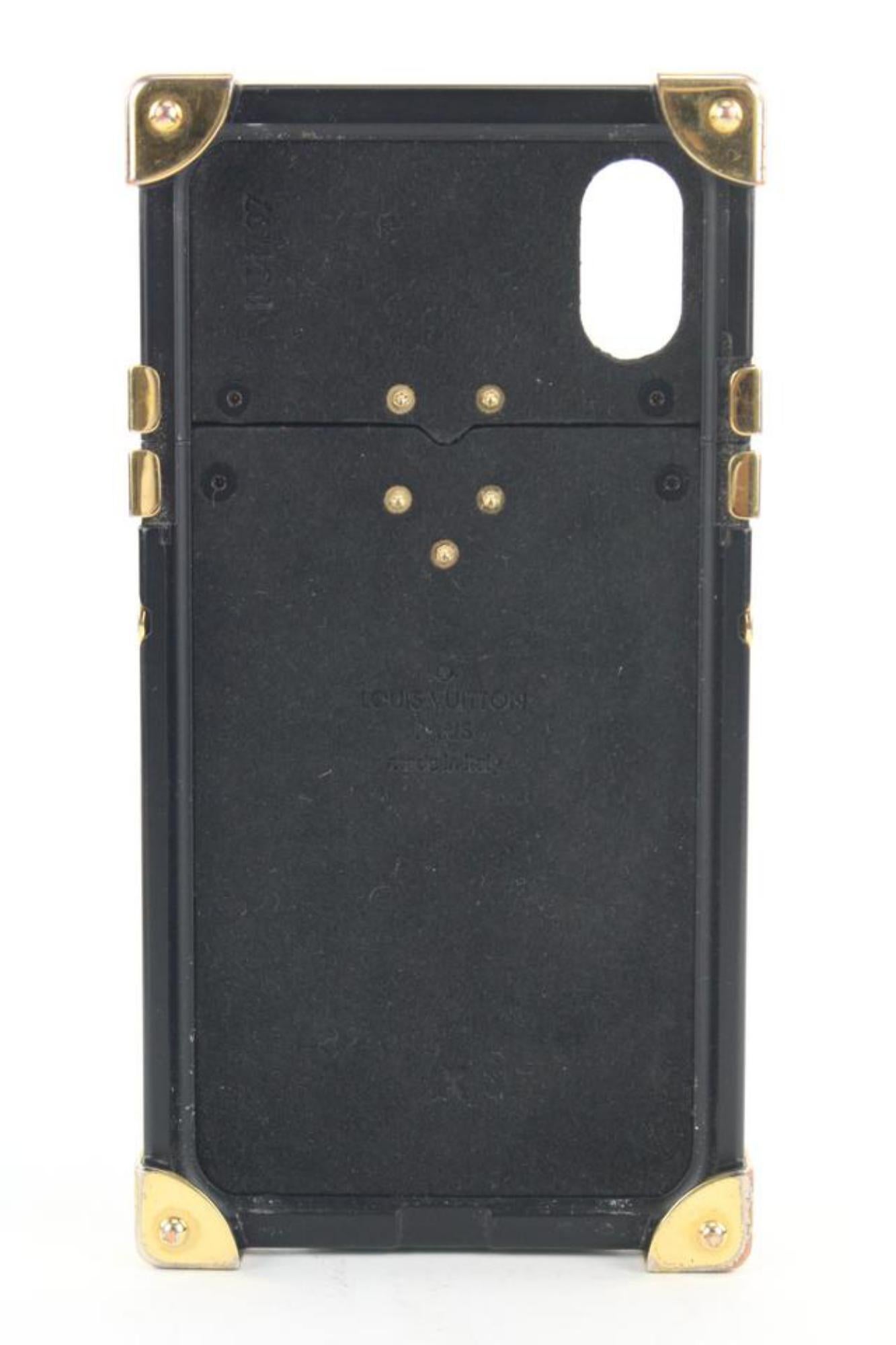 Women's Louis Vuitton Monogram Reverse Eye Trunk iPhone X Xs Crossbody Phone Case 3V415L For Sale