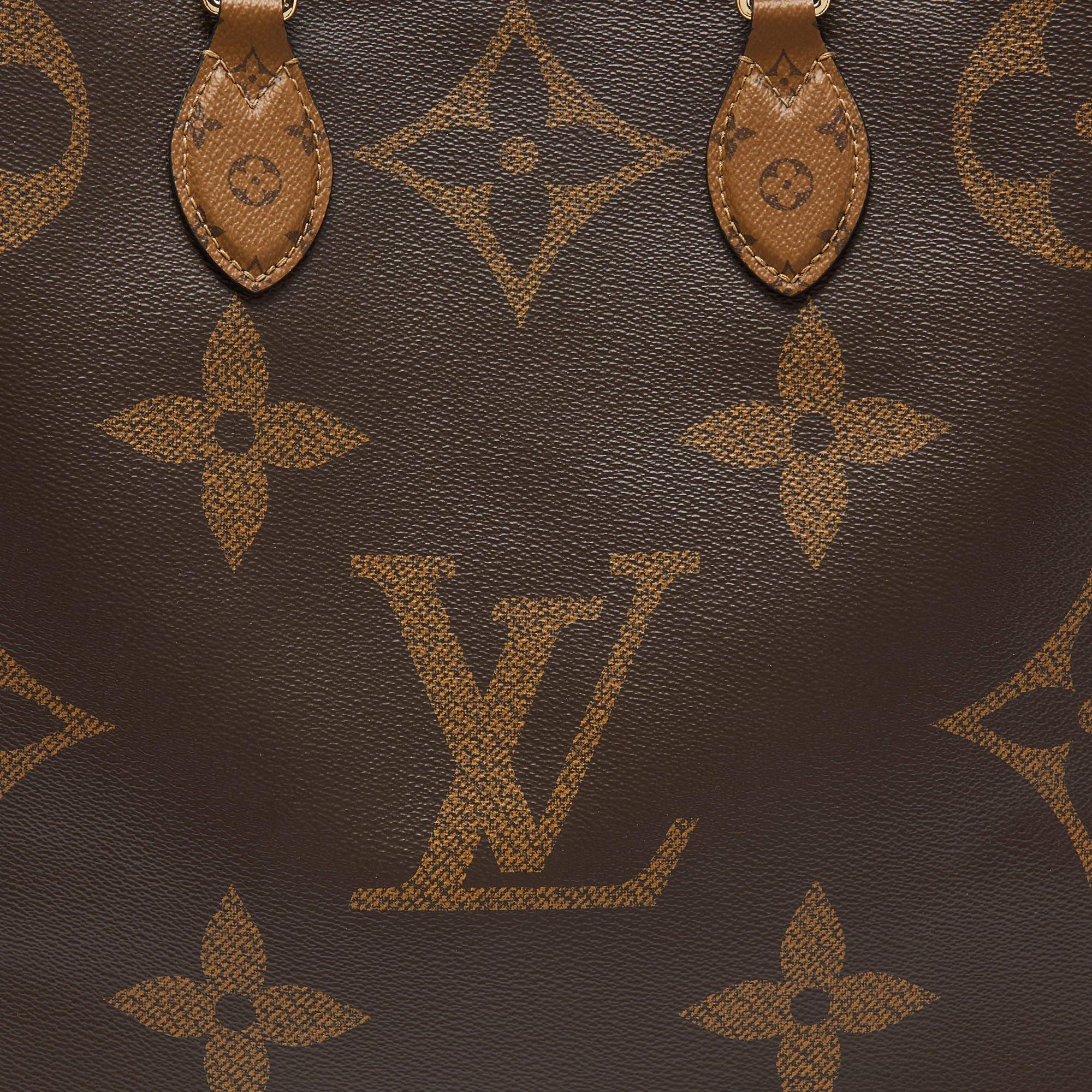 Louis Vuitton Monogram Reverse Giant Canvas OnTheGo GM Bag 7