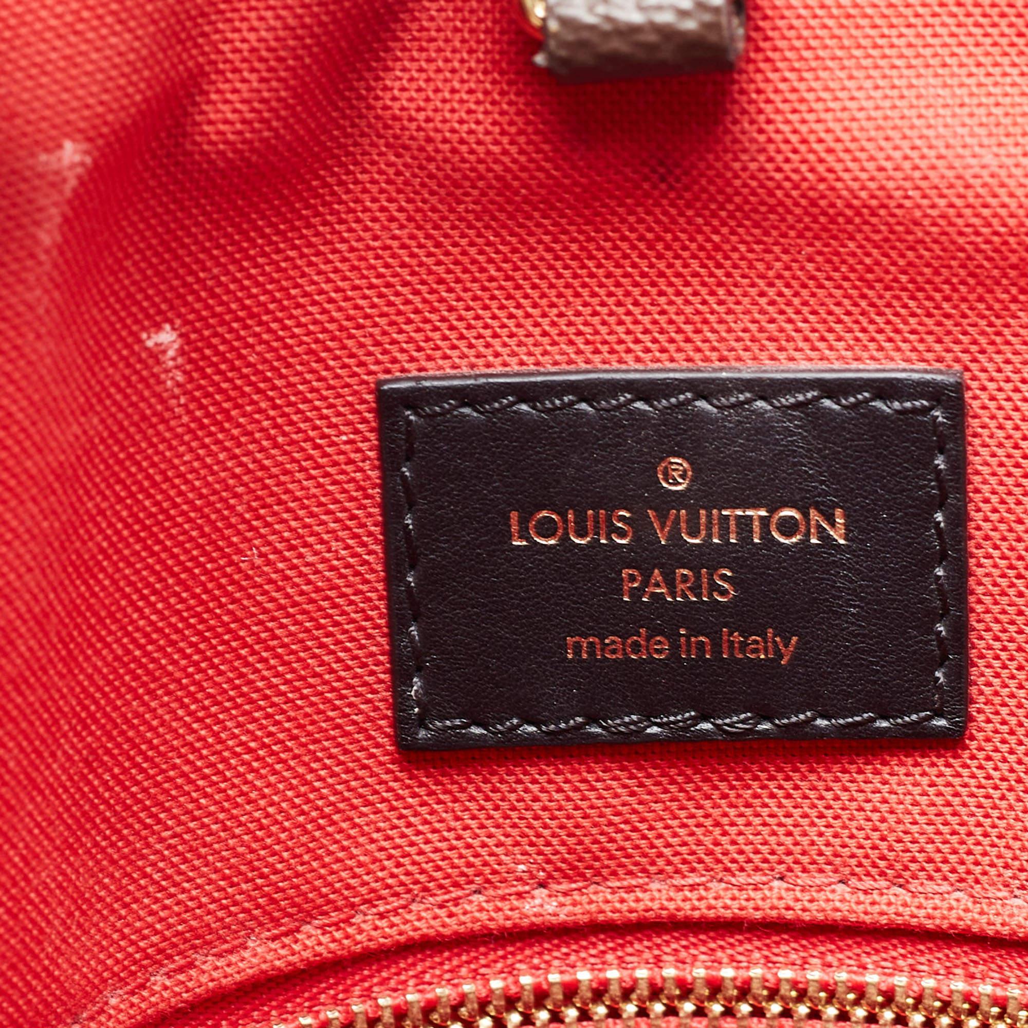 Louis Vuitton OnTheGo GM-Tasche mit Monogramm und umgekehrtem riesigem Segeltuch im Angebot 1
