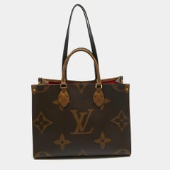 Louis Vuitton Monogram Reverse Giant Canvas Onthego MM Bag