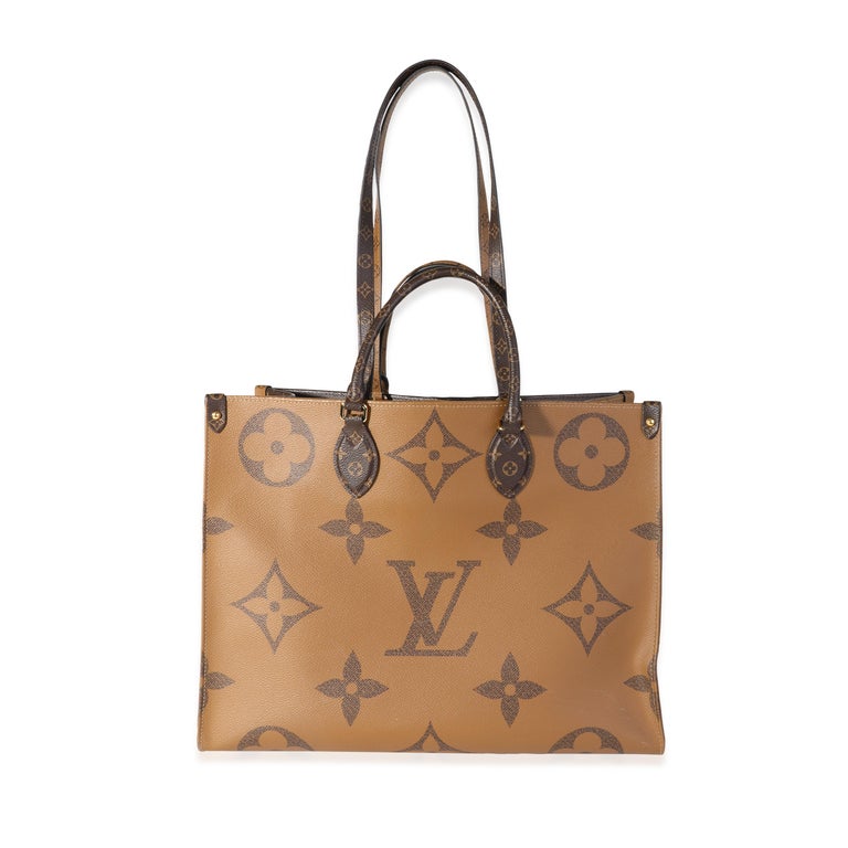 Louis Vuitton, Bags, Louis Vuitton Onthego Gm Tote Reverse Monogram Nwt