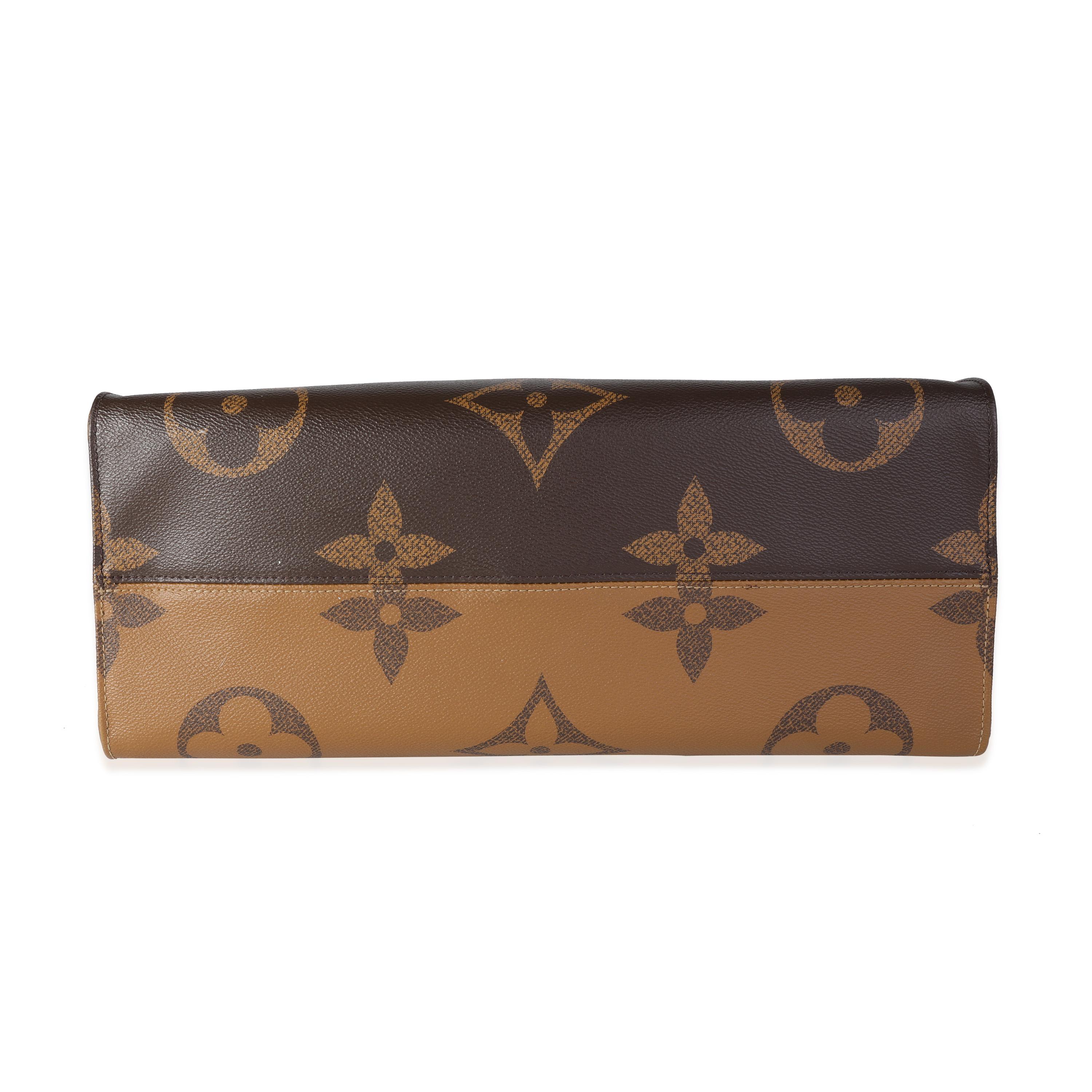 Louis Vuitton Monogrammiertes rückseitiges Riesen-Onthego GM Damen