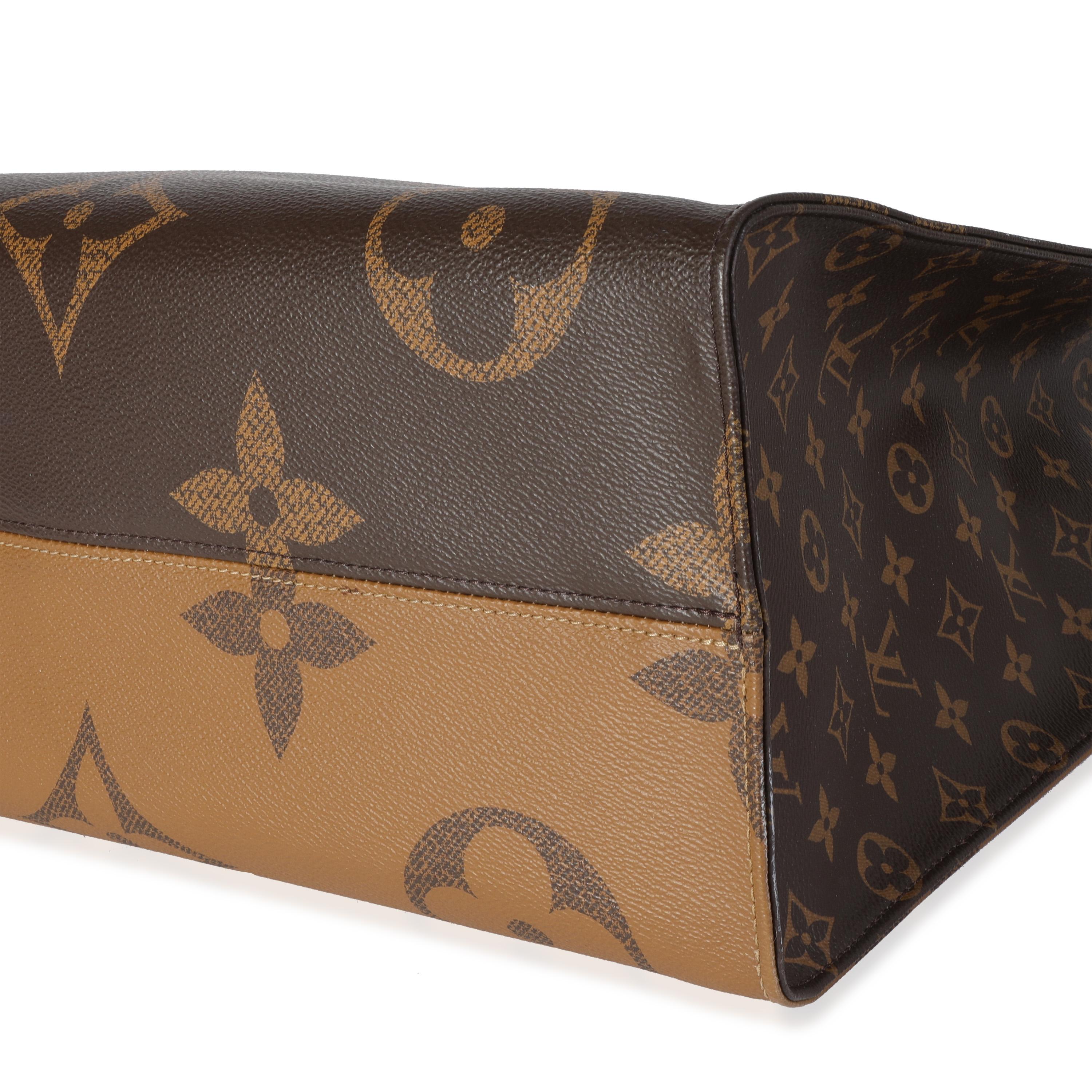 Louis Vuitton Monogrammiertes rückseitiges Riesen-Onthego GM 1