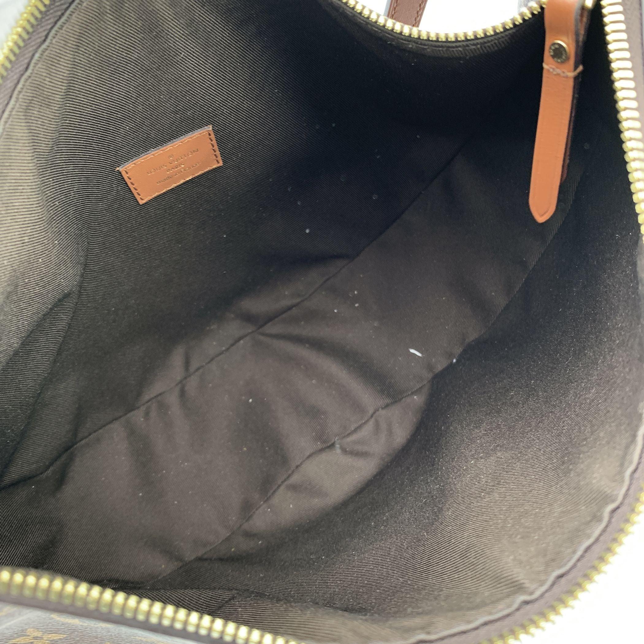 Women's Louis Vuitton Monogram Reverse Hobo Shoulder Bag with Pouch