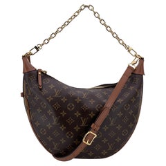 Louis Vuitton Monogram Reverse Hobo Shoulder Bag with Pouch
