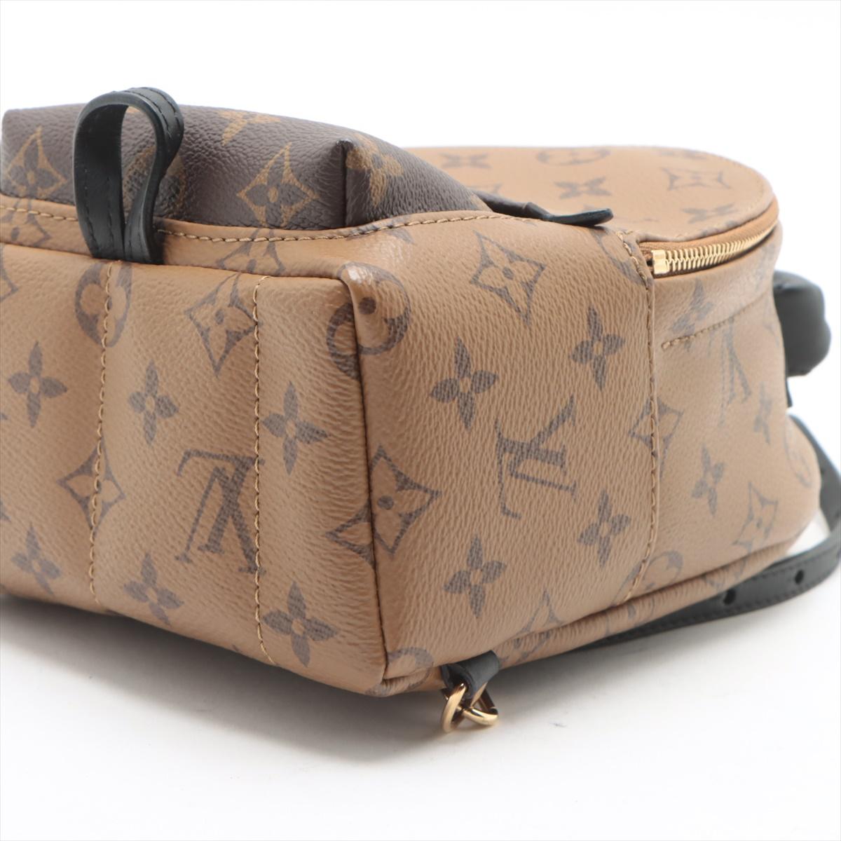 Louis Vuitton Monogram Reverse Mini Palm Springs Backpack In Good Condition For Sale In Humacao, PR