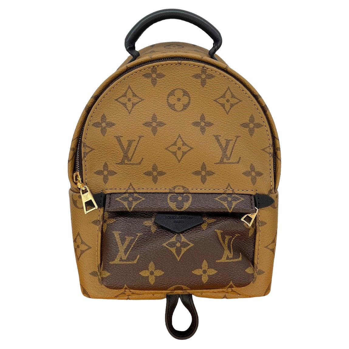 Louis Vuitton Monogram Reverse Mini Palm Springs Backpack For Sale