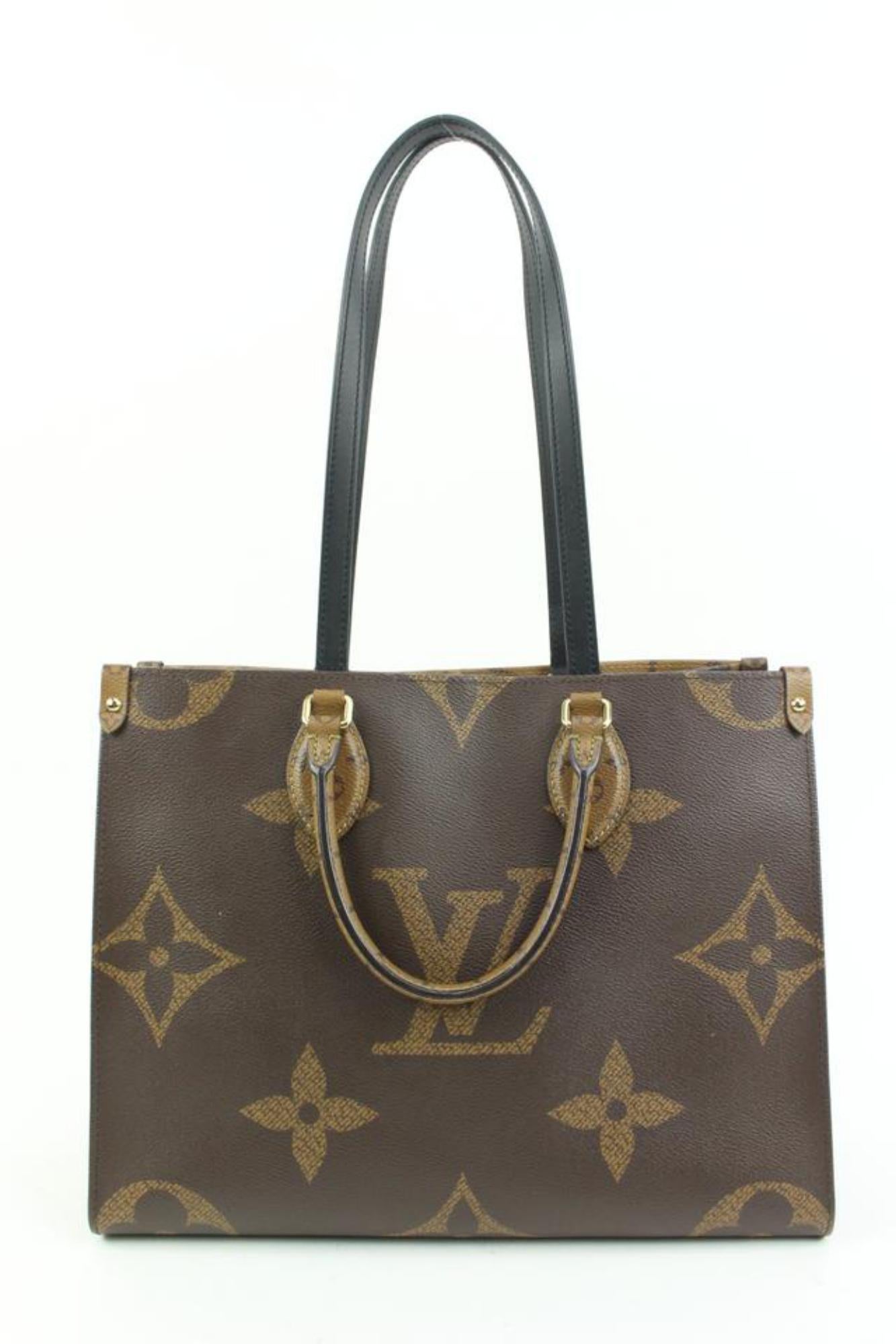 Louis Vuitton Monogram Reverse Onthego MM 2way Tote Bag s210lv58 2