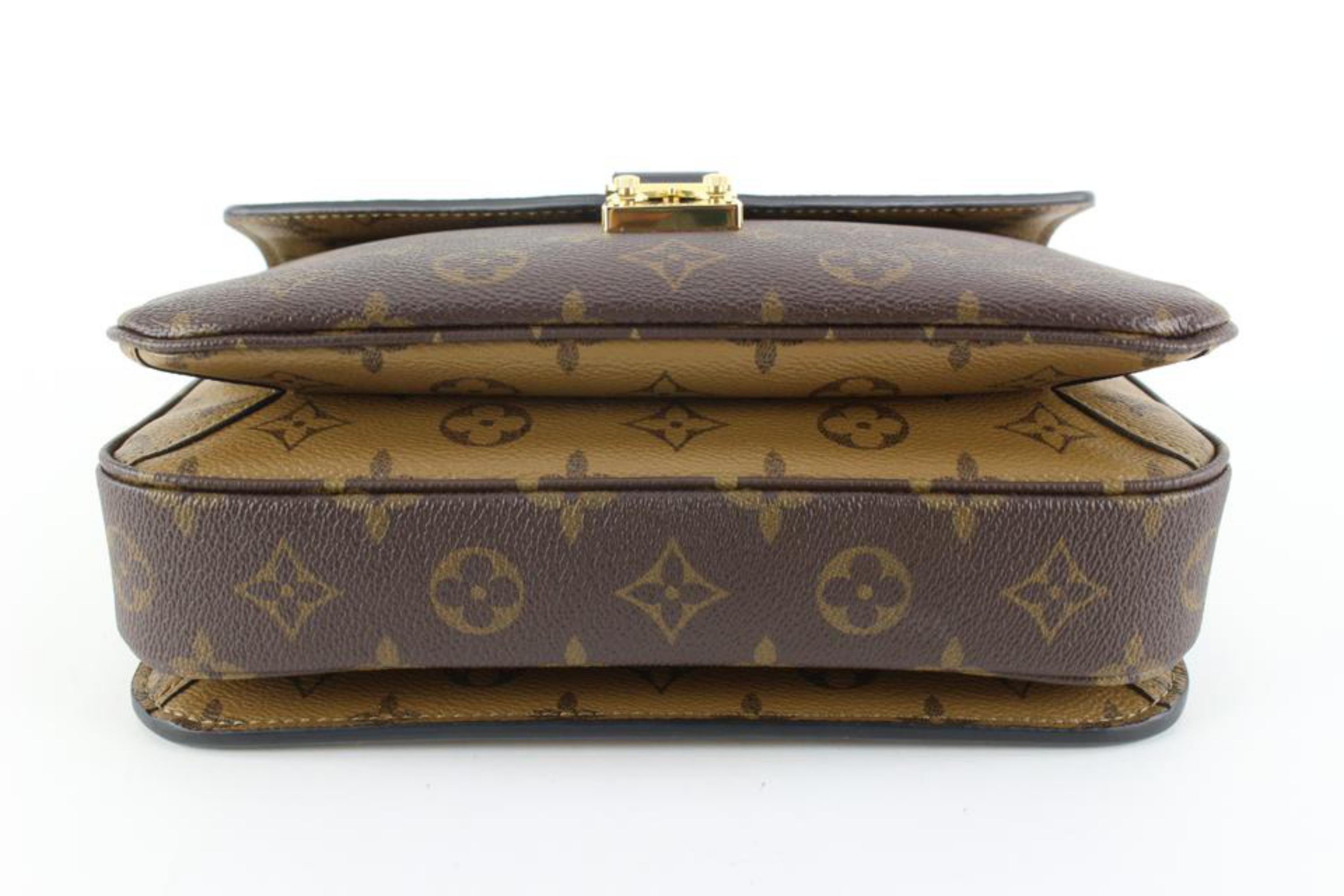 Women's Louis Vuitton Monogram Reverse Pochette Metis Crossbody Bag 53lk725s