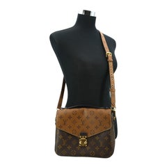 Louis Vuitton Monogram Reverse Pochette Metis Handbag Shoulder Bag