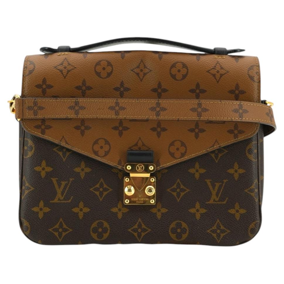 Louis Vuitton Monogram Reverse Pochette Metis Handbag Shoulder Bag