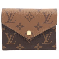 Portafoglio Louis Vuitton Monogram Reverse Portefeuille Victorine