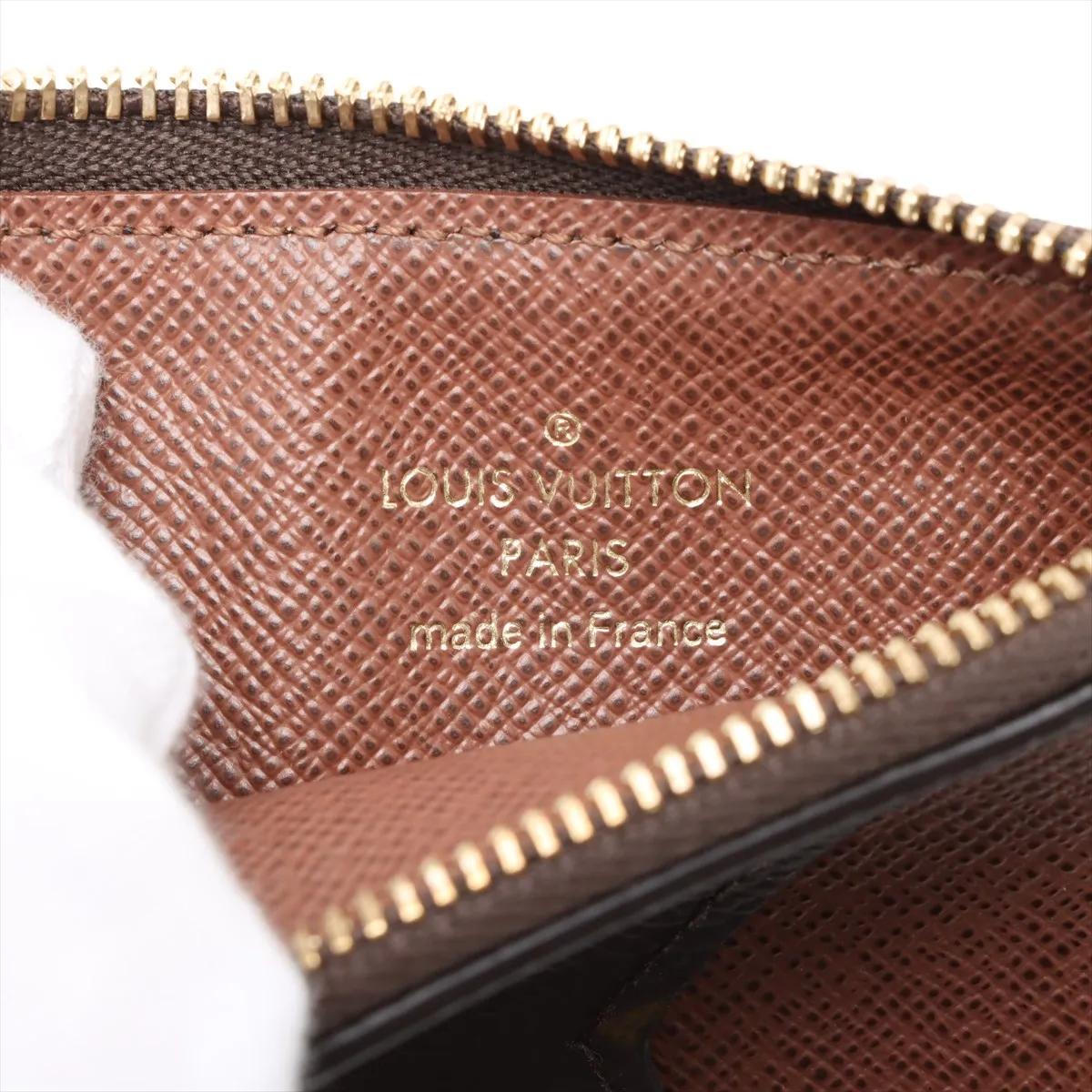 Donna Louis Vuitton Monogram Reverse Romy Coin Card Holder in vendita