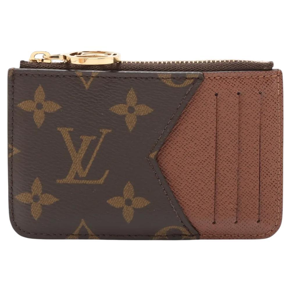 Louis Vuitton Monogram Reverse Romy Coin Card Holder in vendita