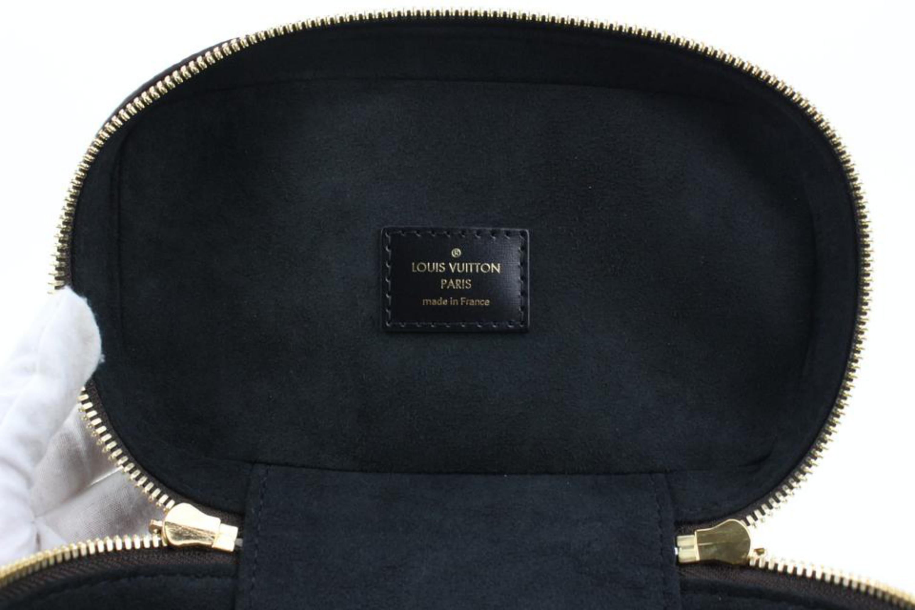 Sac à bandoulière Louis Vuitton Monogram Reverse Vanity PM Crossbody Train Case  Sac 39lv217s Neuf - En vente à Dix hills, NY