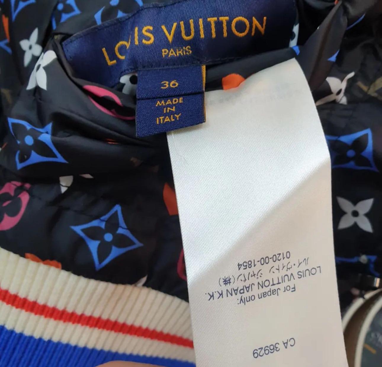 Louis Vuitton Monogram Revisible 21 Cruises Nylon Jacket 2