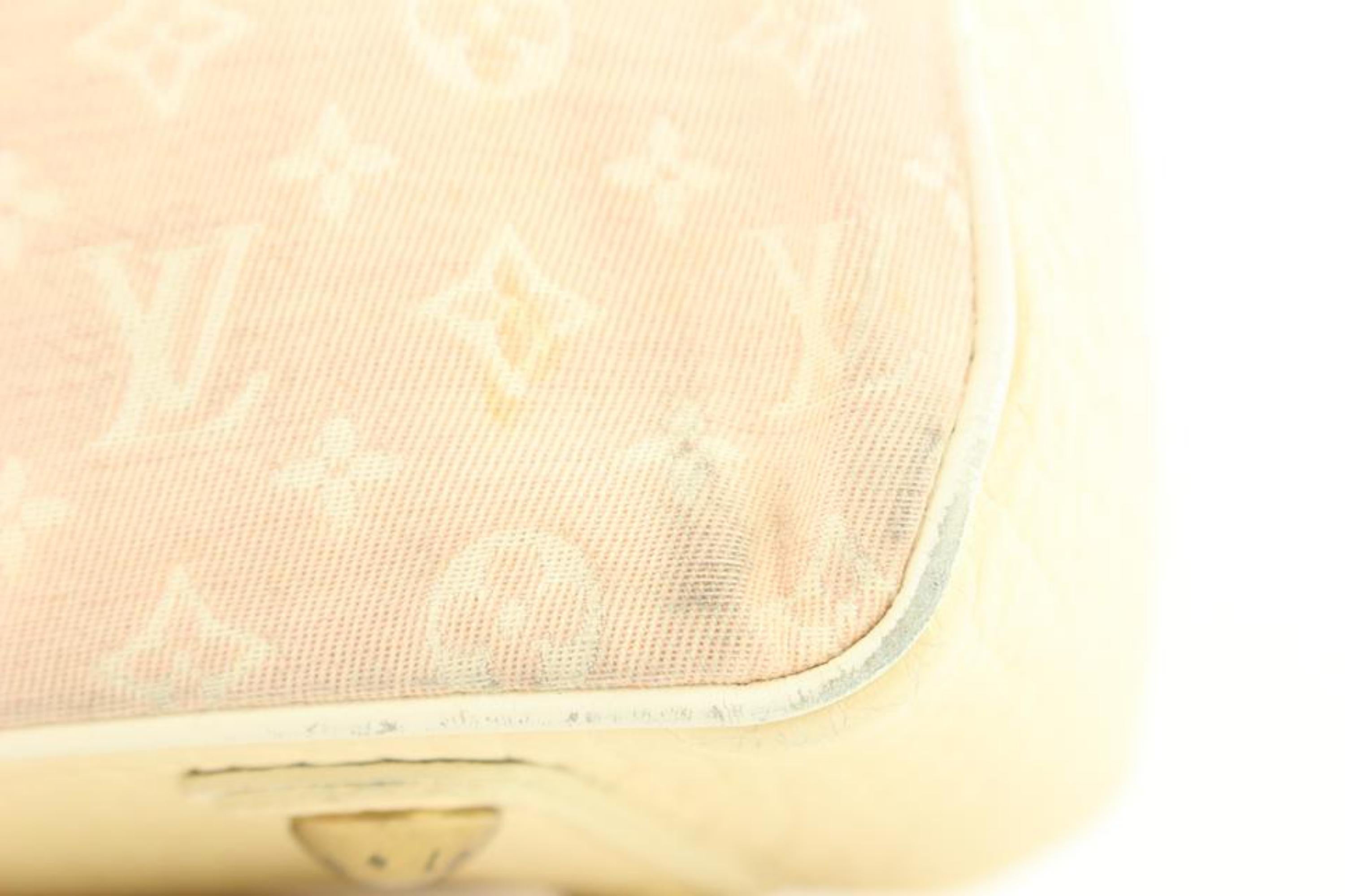 Louis Vuitton Monogram Rose Mini Lin Trapeze PM Speedy Boston Bag 1LV0308 3