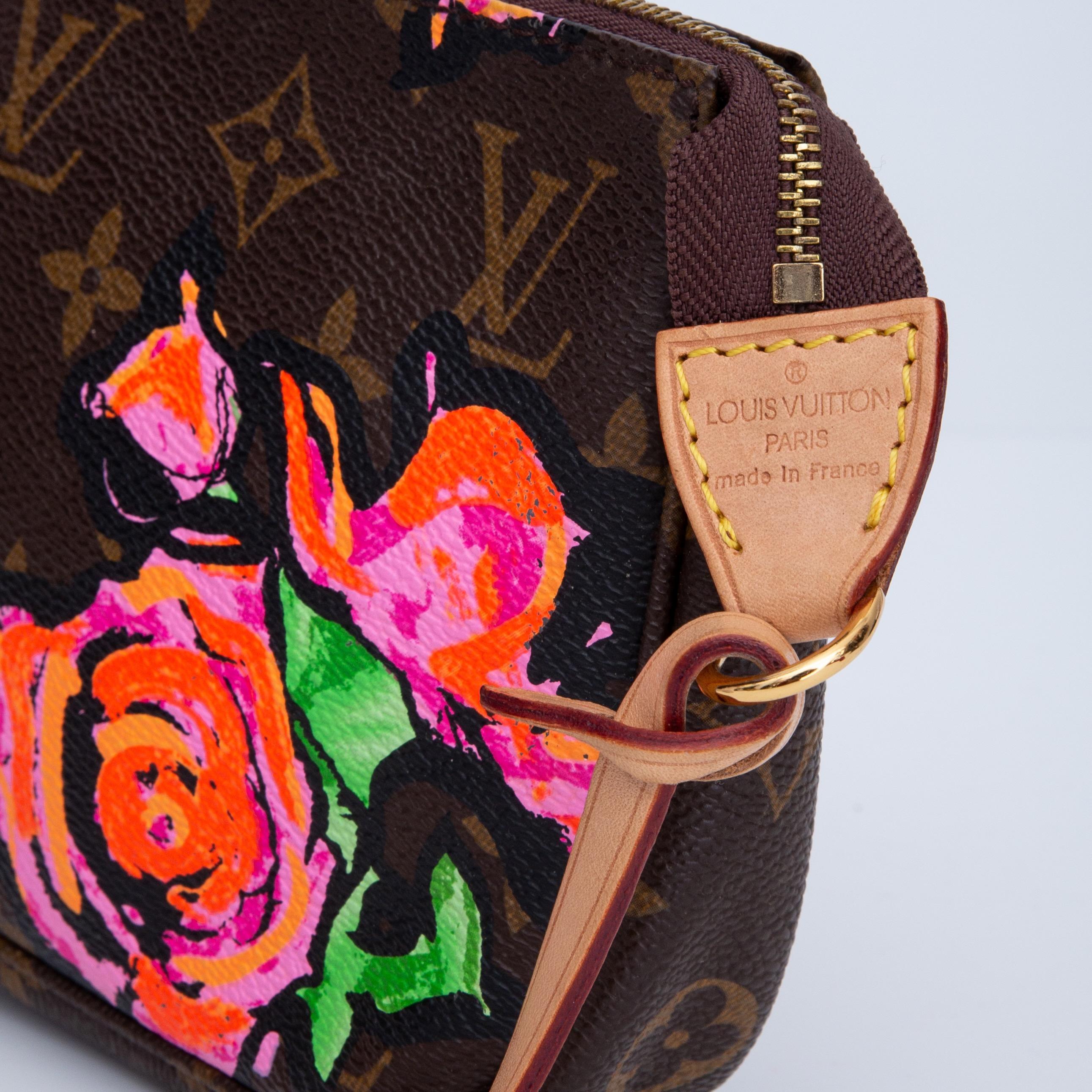 Louis Vuitton Monogram Roses Pochette Accessories (2008) Shoulder bag 1