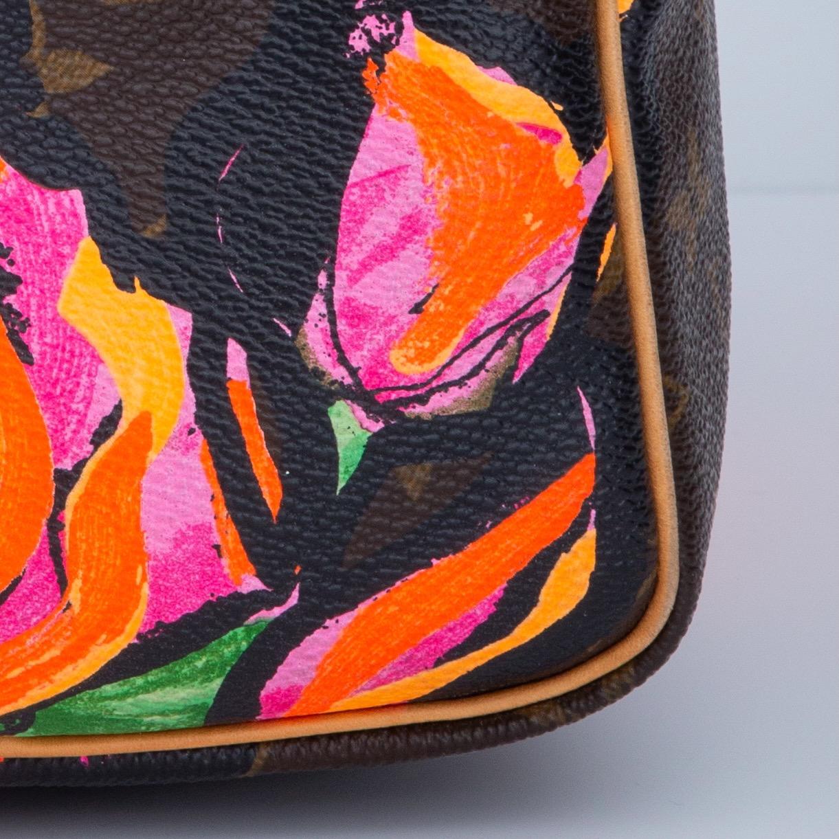 Louis Vuitton Monogram Roses Speedy 30 Handbag (2008) 6