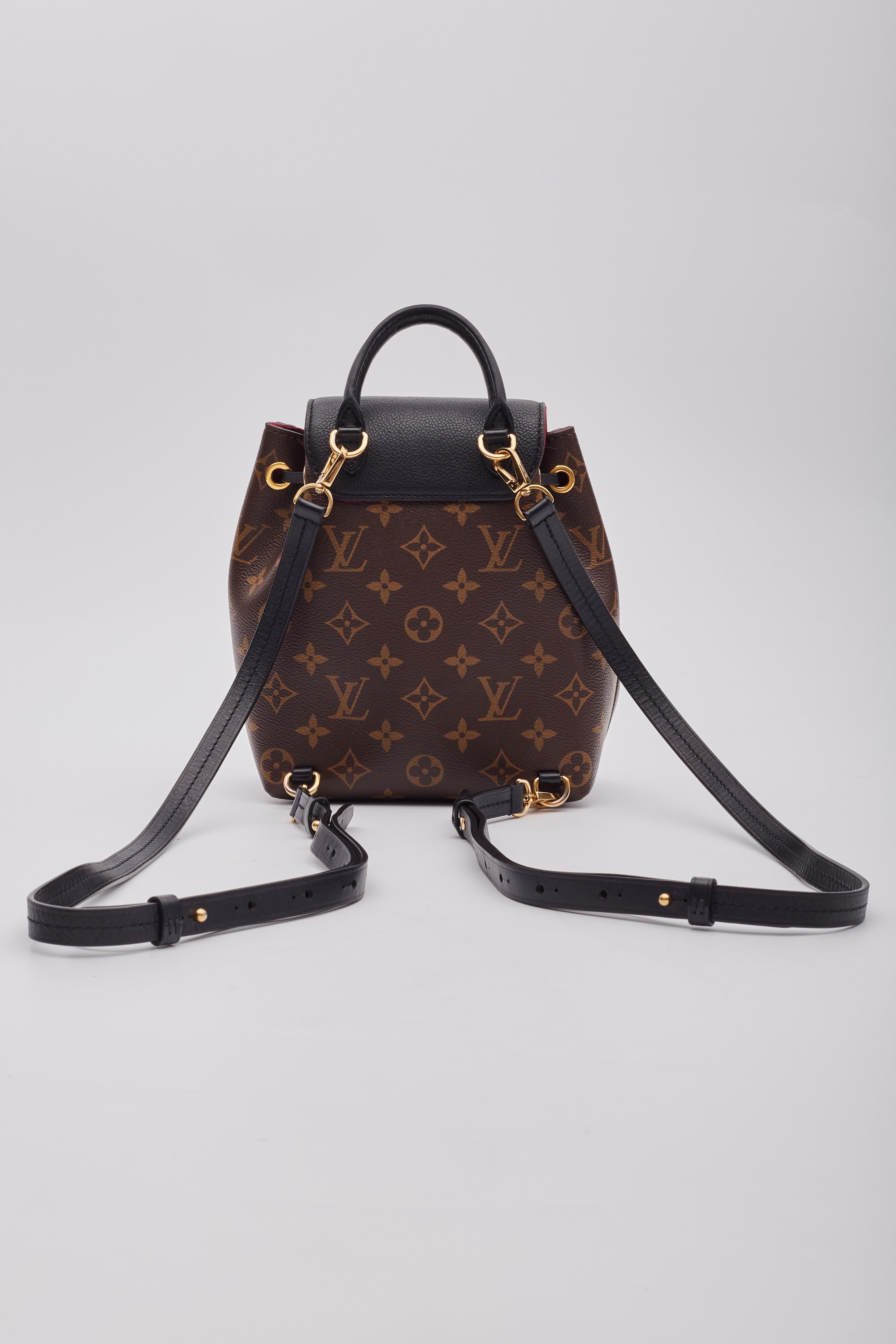Women's Louis Vuitton Monogram Rucksack Montsouris NM BB Backpack For Sale