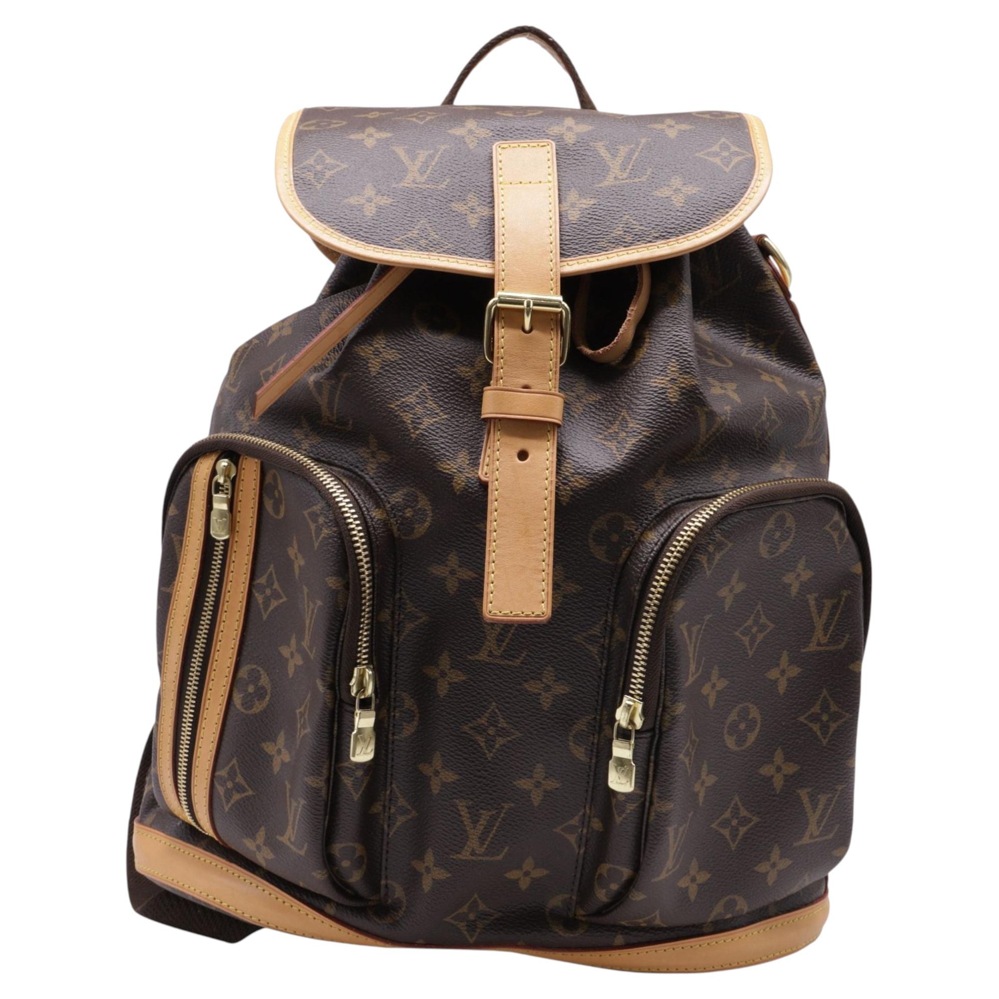 Zaino Louis Vuitton Monogram Sac à Dos Bosphore in tela rivestita marrone