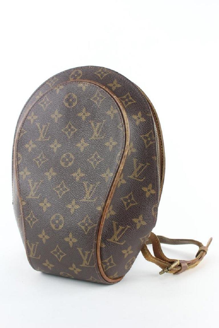 LV Vintage Monogram Ellipse Backpack, Women's Fashion, Bags