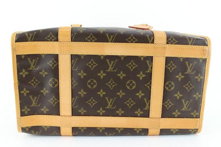 Louis Vuitton Monogram Sac Chien 40 Dog Carrier Pet Bag 51lz815s For Sale  at 1stDibs