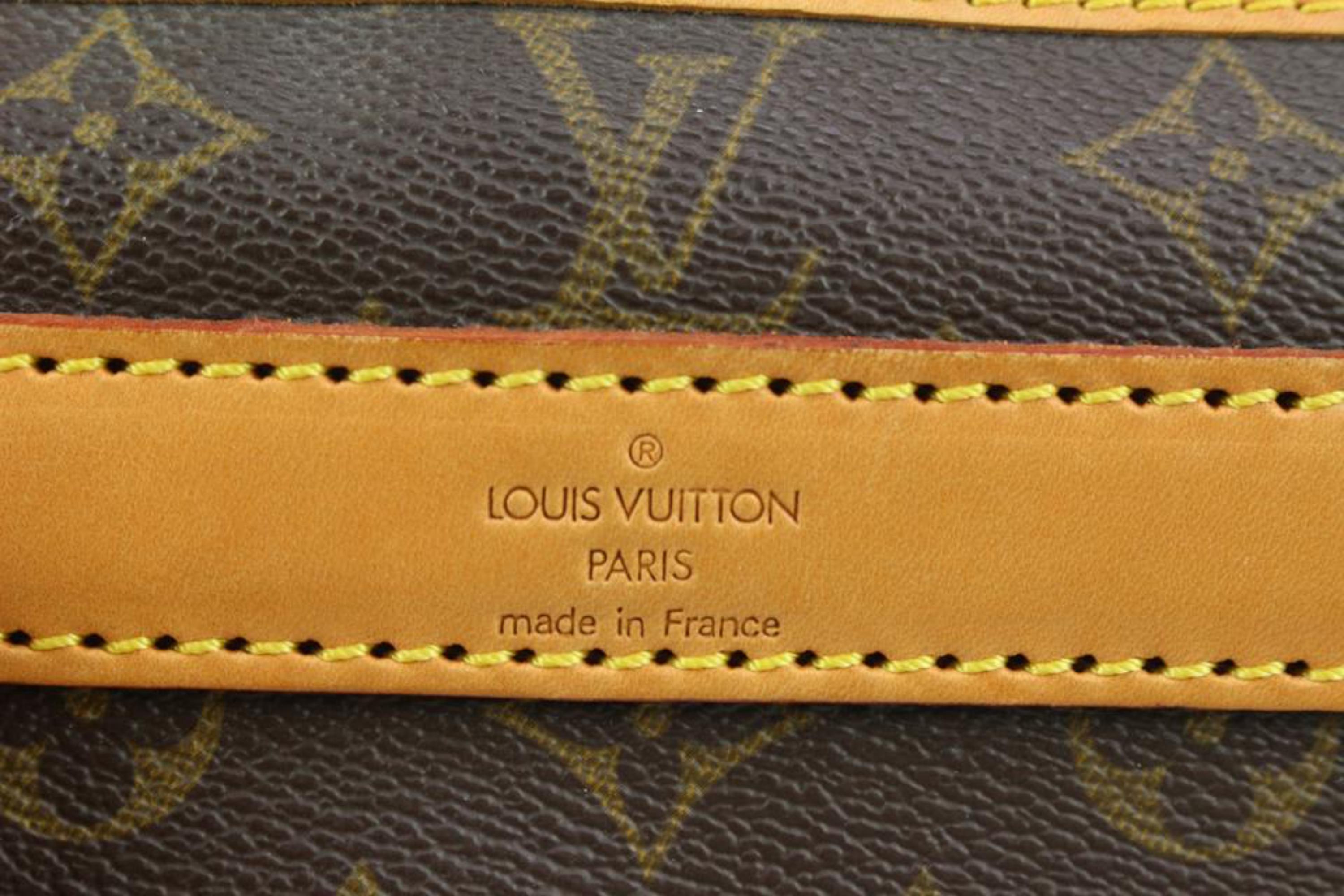 Louis Vuitton Monogram Sac Chien 40 Pet Carrier Dog Bag 38lv223s For Sale 1