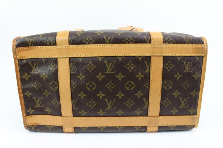 Louis Vuitton Monogram Sac Chien 40 Pet Carrier Dog Bag Travel 93lk323s For Sale 5