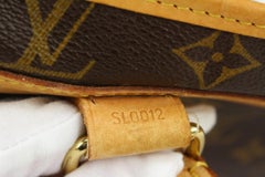 Louis Vuitton Monogram Sac Chien 50 Dog Carrier Pet Bag 7lvs720