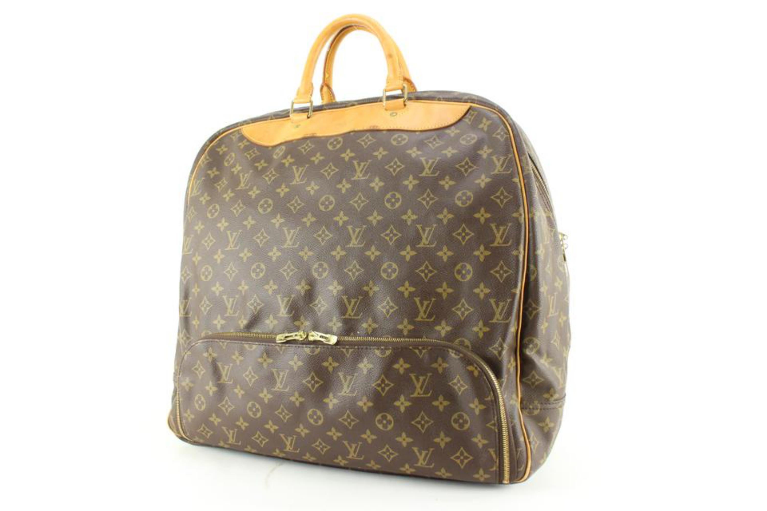 Louis Vuitton Monogram Sac Evasion Top Handle Travel Bag 80lz629s 5