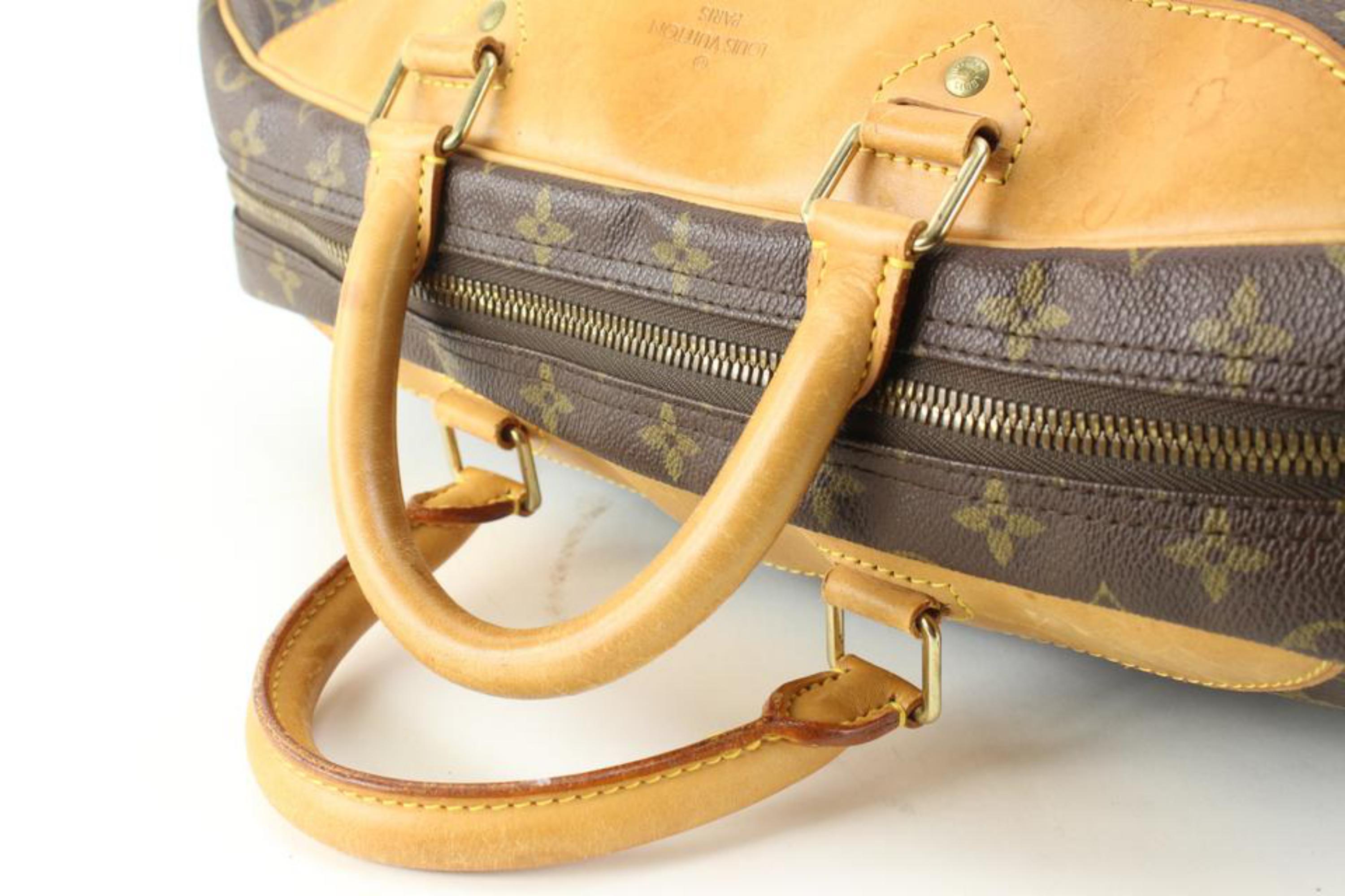 Women's Louis Vuitton Monogram Sac Evasion Top Handle Travel Bag 80lz629s