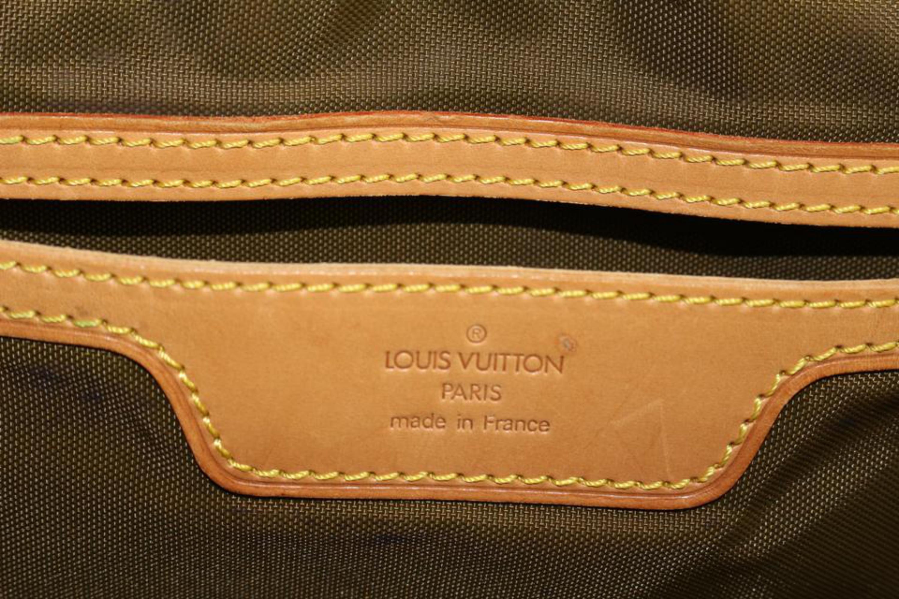 Louis Vuitton Monogram Sac Evasion Top Handle Travel Bag 80lz629s 1