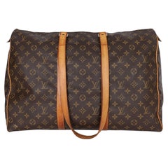 Louis Vuitton Monogram Sac Flanerie Brown Canvas Zipper Tote Bag 50