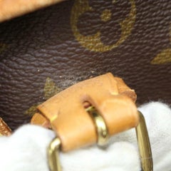 Louis Vuitton Monogram Sac Gibeciere Gm 869978 Brown Coated Canvas Messenger Bag