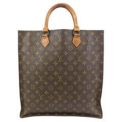 Louis Vuitton Monogram Sac Plat Tote Bag 43lk324s