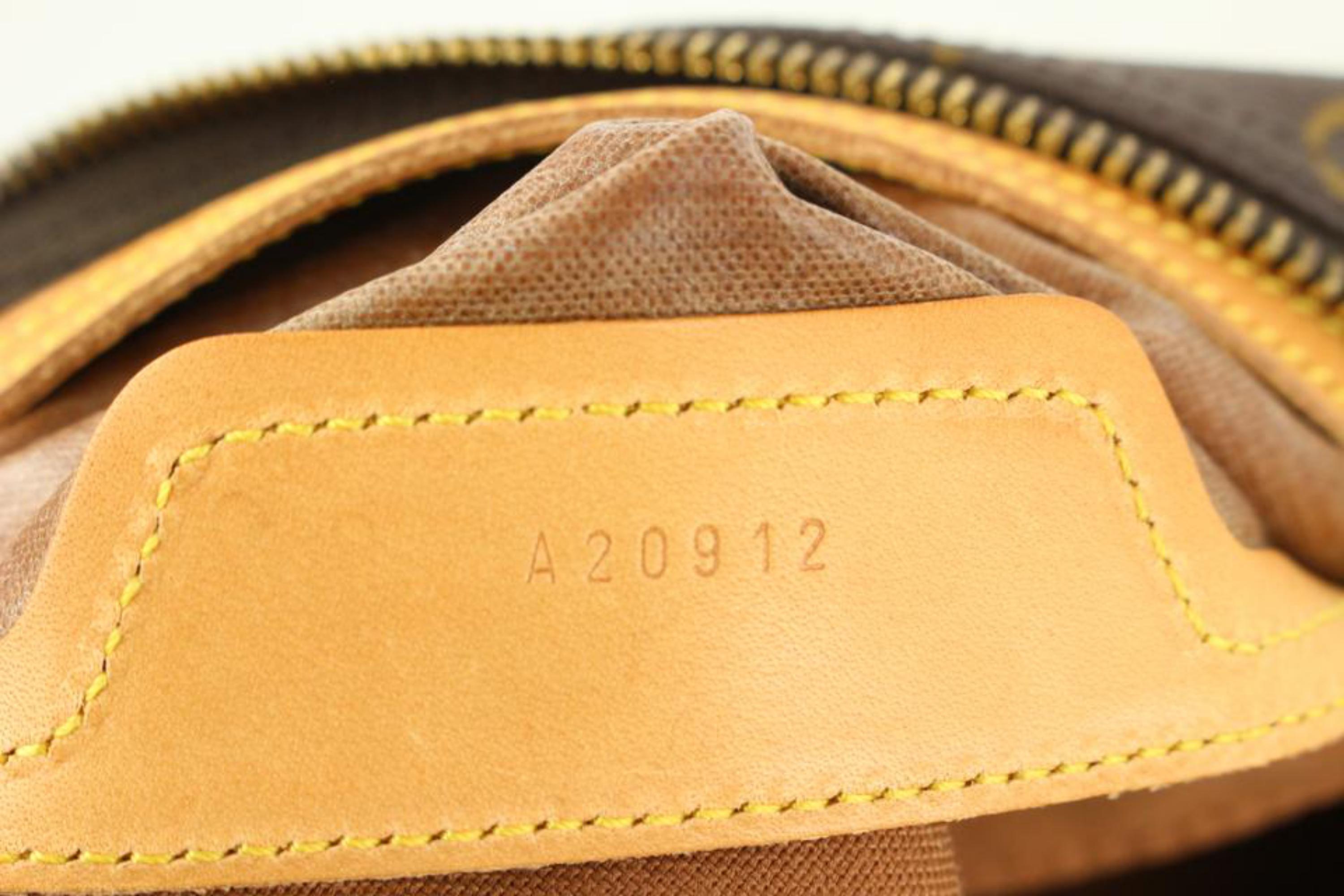 Louis Vuitton - Sac monogramme Polochon 70 Keepall Bandouliere 24lv216s en vente 3