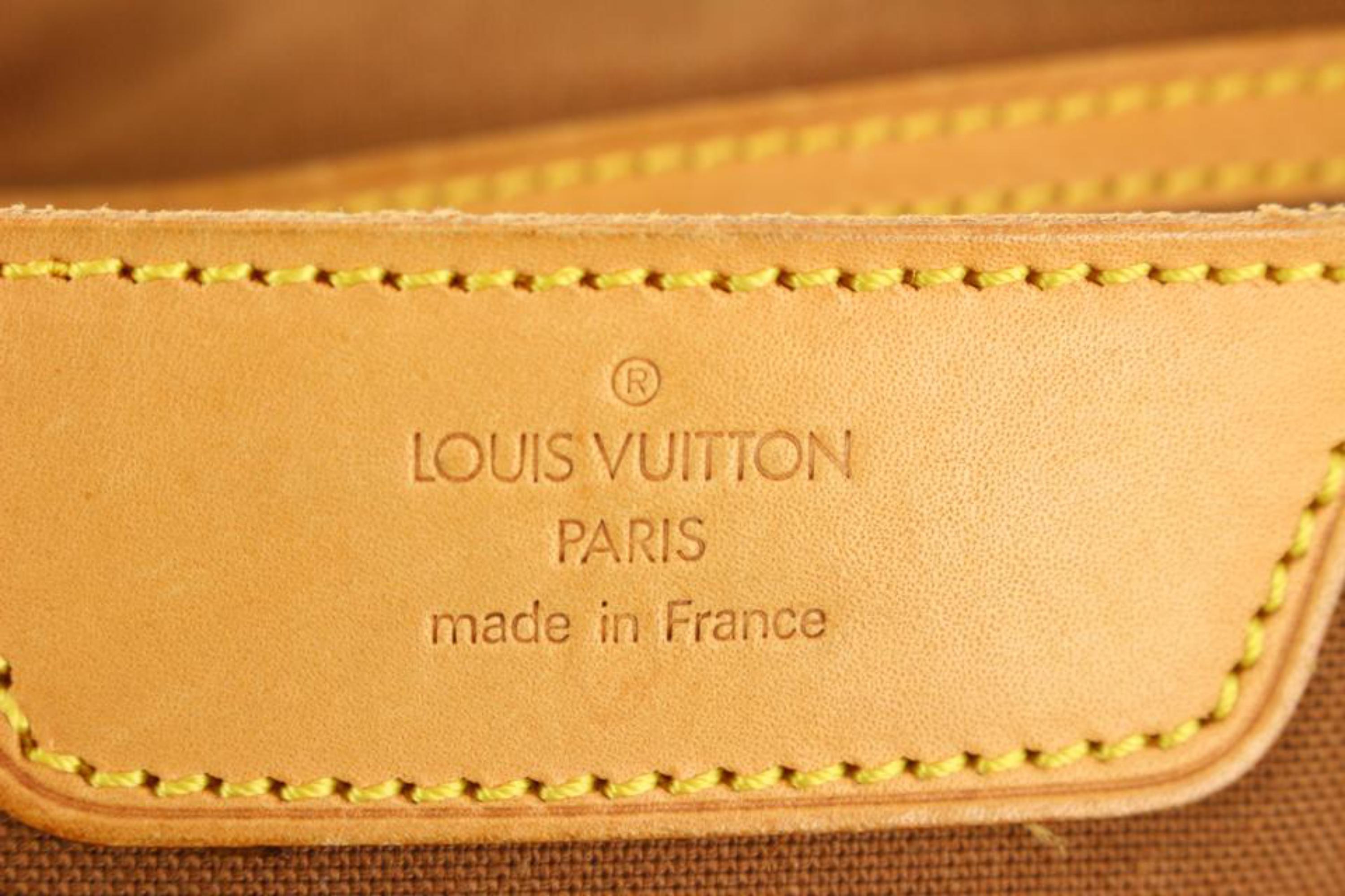 Louis Vuitton - Sac monogramme Polochon 70 Keepall Bandouliere 24lv216s en vente 4