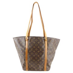 Louis Vuitton Monogram Sac Shopping Tote Bag 77lk719s