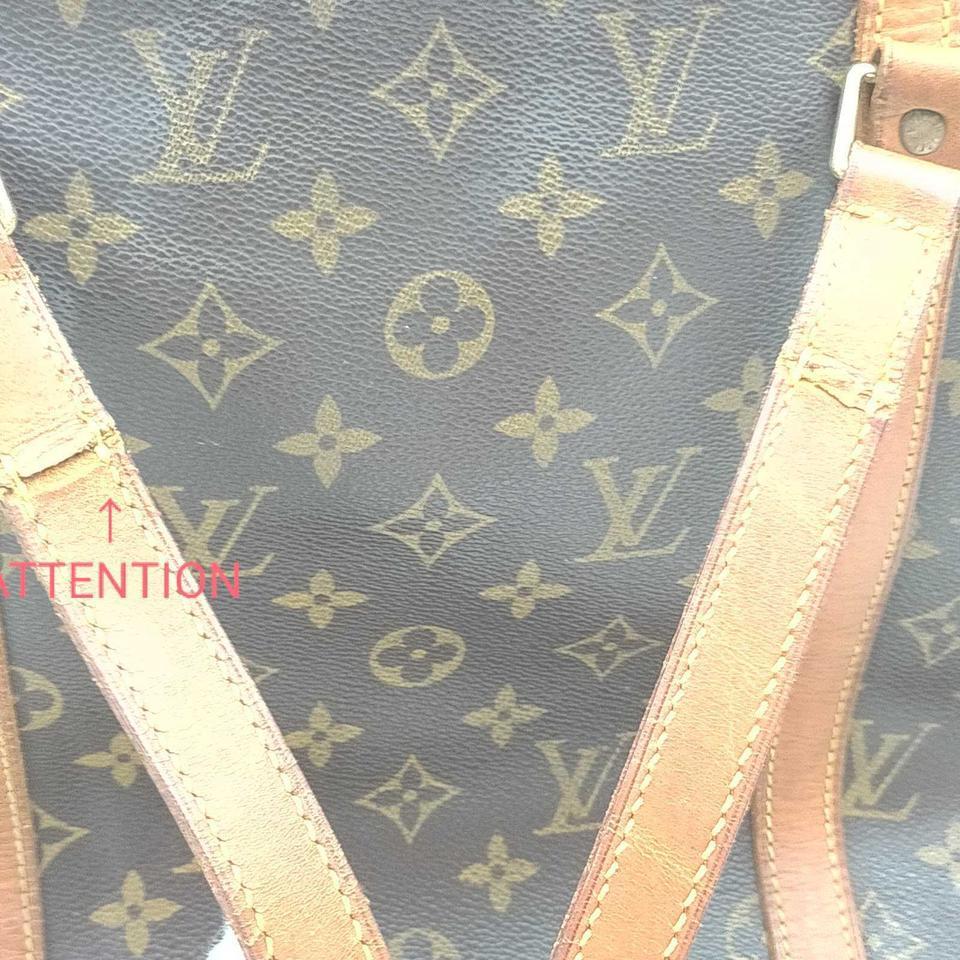 Louis Vuitton Monogram Sac Shopping Tote Bag 7LV712 For Sale 3