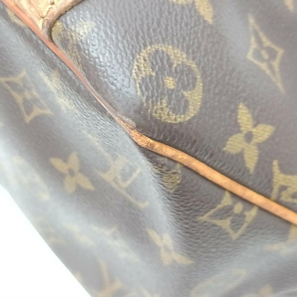 Louis Vuitton Monogram Sac Shopping Tote Bag 7LV712 In Good Condition For Sale In Dix hills, NY