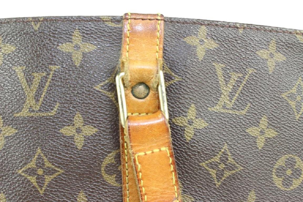 Louis Vuitton Monogram Sac Shopping Tote Bag 7LZ1019  For Sale 4