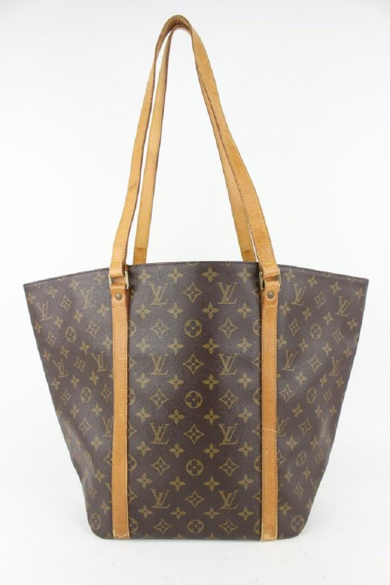 Louis Vuitton Monogram Sac Shopping Tote Bag 910lv5 1