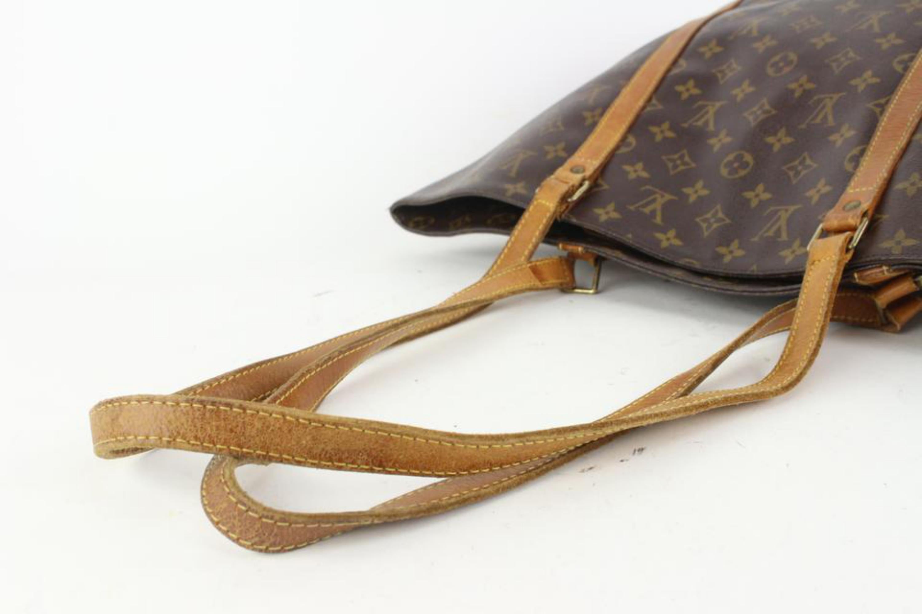 Women's Louis Vuitton Monogram Sac Shopping Tote Bag 927lv52 For Sale