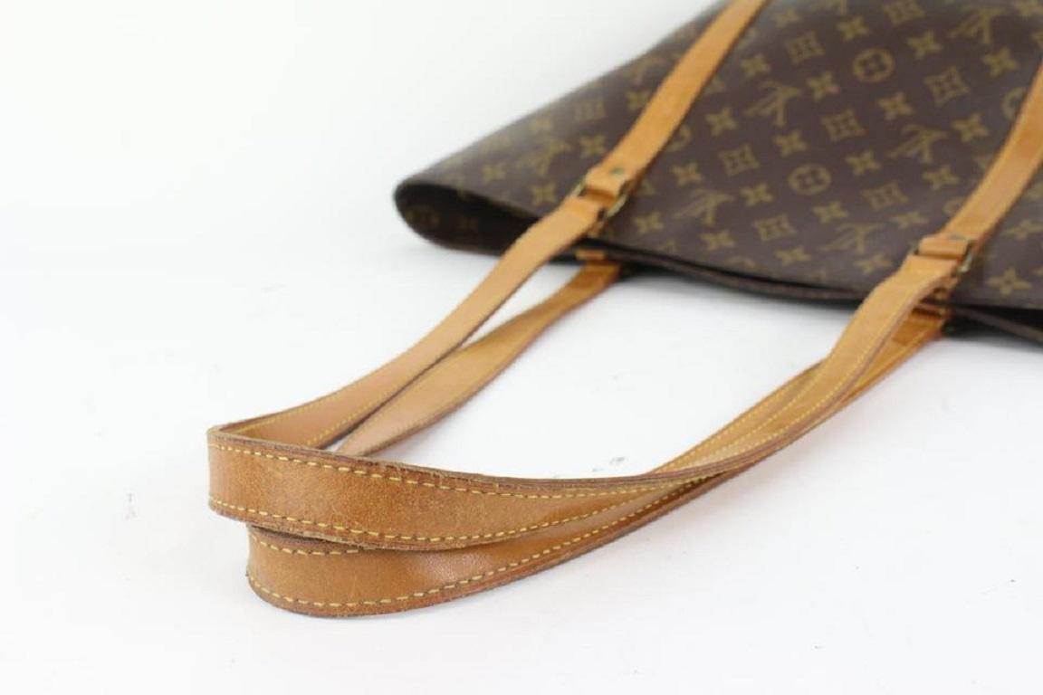 Louis Vuitton Monogram Sac Shopping Tote bag 99lv71 In Good Condition In Dix hills, NY